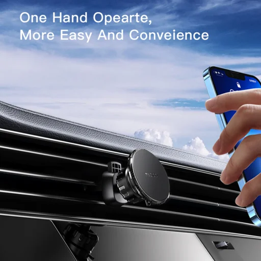 Autós tartó Yesido C160 műszerfalra és légbeömlőre, 360 fokban állítható szög - Fekete - 3