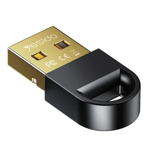 Számítógéphez, laptophoz USB-ről Bluetooth-ra (YAU34) - Yesido USB Transmitter - Fekete - 1
