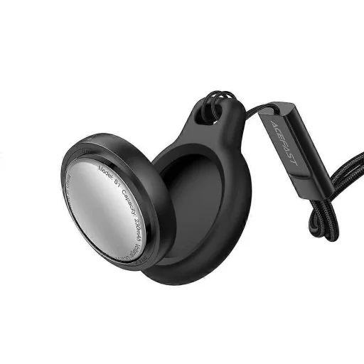 Acefast Smart Tracker (S1) - Kompatibilis az Apple Find My rendszerrel (csak iOS), Bluetooth, 230mAh - Szürke - 4