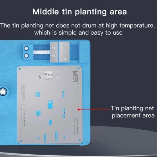 Reballing tartó MaAnt MR-01 Apple iPhone 11 - 16 sorozathoz - 9