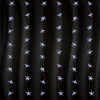 Home KAF 48L LED-es csillag fényfüggöny, 1,5x1 m / 48 db hidegfehér LED csillag figurákban, átlátszó vezeték, hálózati adapter, beltéri kivitel thumbnail