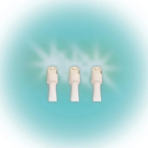 Home KIN 126C/WW LED-es fényfüggöny, 0,9x1,4 m / 126 db melegfehér LED, fehér vezeték, állófényű, hálózati adapter, beltéri kivitel - 2