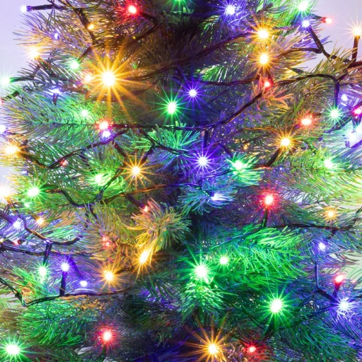 Home KII 200/M LED-es fényfüzér, 16 m / 200 db színes LED, állófényű, zöld vezeték, hálózati adapter, beltéri kivitel - 1