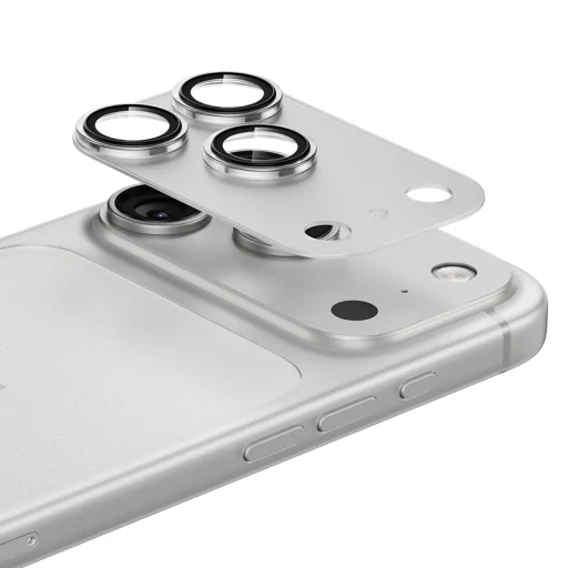 Benks Edzett üveg Air Shield Matt Integrált Lencsevédő (C070) iPhone 17 Pro Max (3 darab lencsevédő) átlátszó üvegfólia - 2