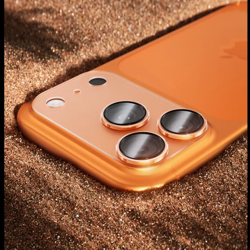 Benks Edzett üveg Air Shield Matt Integrált Lencsevédő (C070) iPhone 17 Pro Max (3 darab lencsevédő) átlátszó üvegfólia - 7