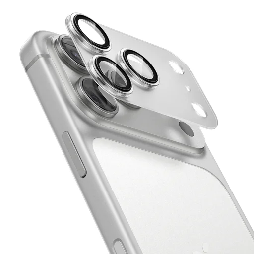 Benks Edzett üveg Air Shield Matt Integrált Lencsevédő (C070) iPhone 17 Pro Max (3 darab lencsevédő) átlátszó üvegfólia - 1