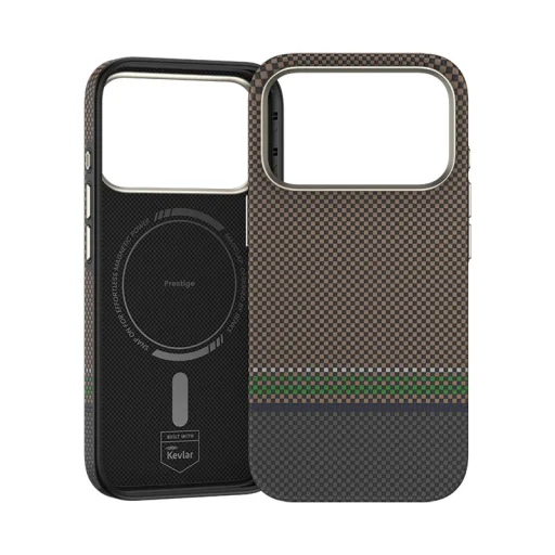 Benks Mágneses Armor Pro Prestige Kevlar 600D tok (Y069) Iphone 17 Pro-hoz (Kamera vezérlőgomb) - 2