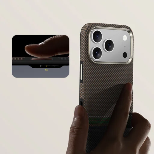 Benks Mágneses Armor Pro Prestige Kevlar 600D tok (Y069) Iphone 17 Pro-hoz (Kamera vezérlőgomb) - 12