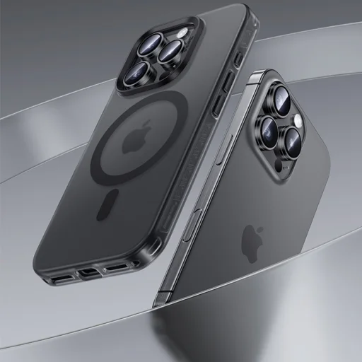 Benks Magnetic Lucid Armor tok (B066) iPhone 16 Pro Max fekete (Kamera vezérlőgomb) - 4