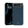 Benks Magnetic Armor Air Armor Grid Kevlar Tok Fém Keret 600D (0068) iPhone 17 Air kék tok