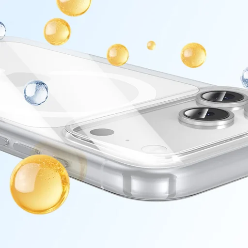 Benks Mágneses Kristály tok iPhone 17 Pro Max átlátszó (Kamera vezérlőgomb) tok - 12