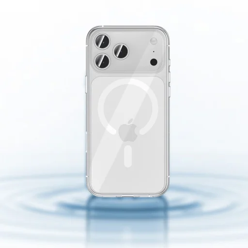 Benks Mágneses Kristály tok iPhone 17 Pro Max átlátszó (Kamera vezérlőgomb) tok - 5