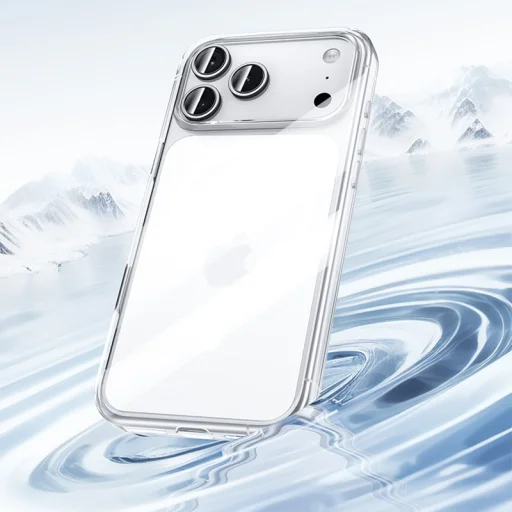 Benks Mágneses Kristály tok iPhone 17 Pro Max átlátszó (Kamera vezérlőgomb) tok - 6