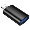 Borofone Adapter BV26 - USB-ről Lightning-re - fekete thumbnail