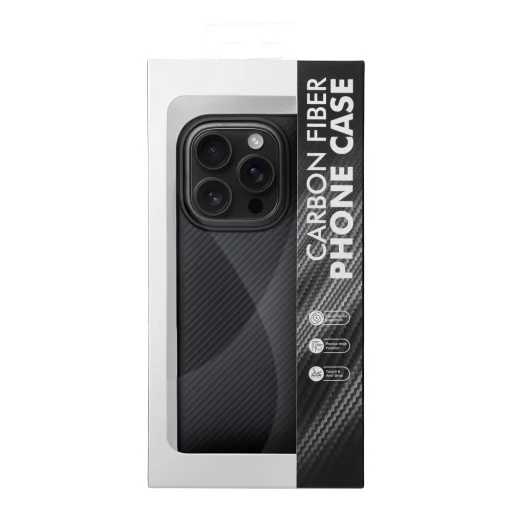iPhone 17 karbon fekete tok - 5