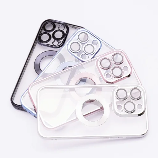  iPhone 17 Rózsaszín Case GLAM tok - 5