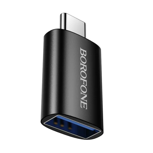 Borofone Adapter BV26C - Type C - USB - fekete - 1