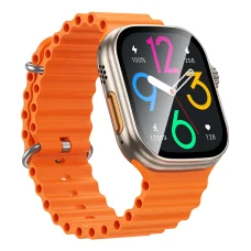 Borofone Smartwatch BD14 Ultra titánium arany