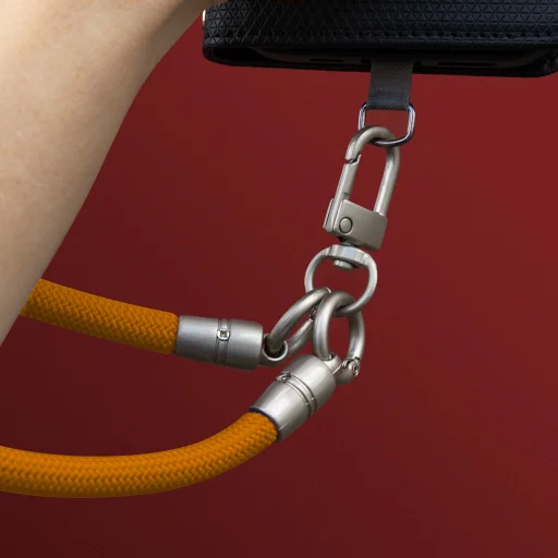 Universal mobiltelefon nyakpánt Ultra narancssárga - 5