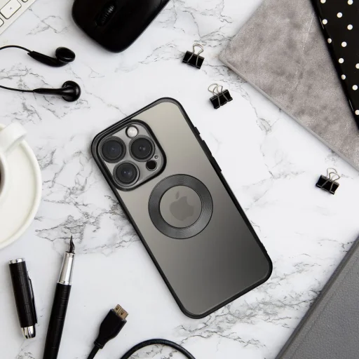 iPhone 17 Pro tok GLAM tok fekete - 7