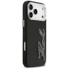 iPhone 17 Pro Max Karl Lagerfeld FW Grained Signature Logo fekete tok thumbnail