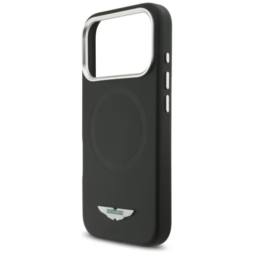 iPhone 17 Pro Aston Martin HC FW Logo MagSafe tok fekete - 6