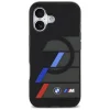 iPhone 17 BMW M IML Fém Gombok Trikolor Csíkok MagSafe Tok Fekete tok thumbnail