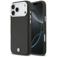 iPhone 17 Pro Max BMW Sign teljesen burkolt fém MagSafe tok fekete,