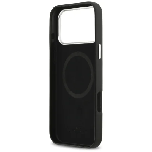 iPhone 17 Pro Max BMW Sign teljesen burkolt fém MagSafe tok fekete, - 7