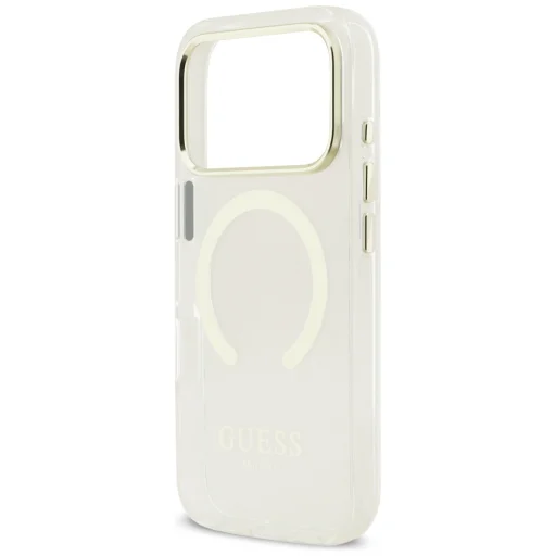 iPhone 17 Pro Guess Metal Outline MagSafe tok arany - 6