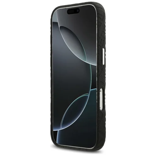 iPhone 17 Pro Karl Lagerfeld FW Stamped Karl MagSafe fekete tok - 5