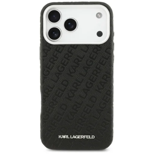 iPhone 17 Pro Max Karl Lagerfeld FW Stamped Karl MagSafe tok Fekete - 3