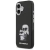 iPhone 17 Karl Lagerfeld IML Aquarelle Karl & Choupette & Logo MagSafe Fekete tok - 2