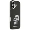 iPhone 17 Karl Lagerfeld IML Aquarelle Karl & Choupette & Logo MagSafe Fekete tok - 4