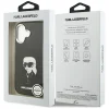 iPhone 17 Karl Lagerfeld IML Aquarelle Karl & Logo MagSafe tok fekete tok thumbnail