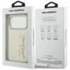 iPhone 17 Pro Karl Lagerfeld Karl Script Logo bézs tok thumbnail