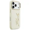iPhone 17 Pro Karl Lagerfeld Karl Script Logo bézs tok thumbnail