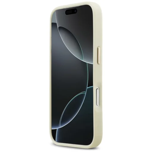 iPhone 17 Pro Karl Lagerfeld Karl Script Logo bézs tok - 5