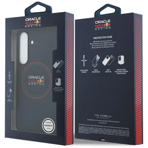Samsung Galaxy S25 FE Red Bull Meshed Piros Gyűrű MagSafe tok - 8