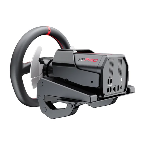 Gaming Set PXN-V10 Pro – Versenykormány + Pedálok + Rögzítő Bilincsek (PC / PS4 / Xbox One / Xbox Series X|S) - 4