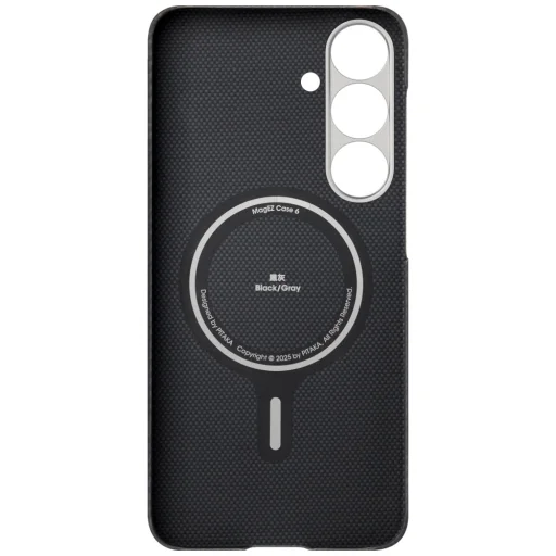 Samsung Galaxy S25 PITAKA Ultra-Slim MagSafe fekete-szürke tok - 8