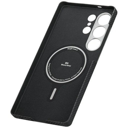 Samsung Galaxy S25 Ultra PITAKA Ultra-Vékony MagSafe tok fekete szürke - 10