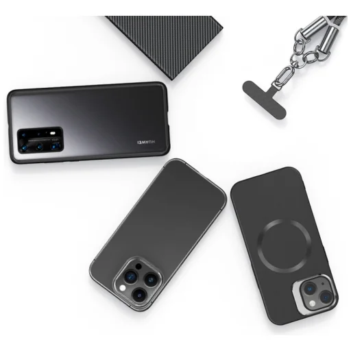 Usams SJ746 30W USB-C - Lightning 1.2m lila telefontartó nyakpánt töltőkábellel - 6