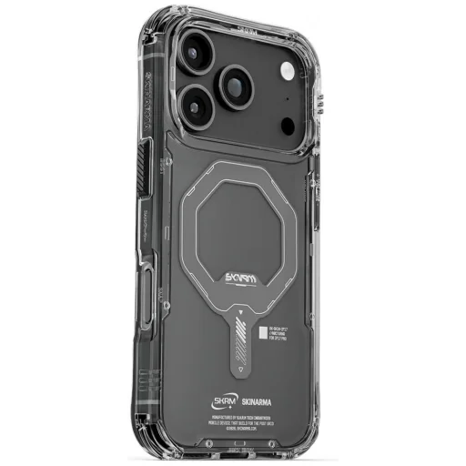 iPhone 17 Pro Skinarma Saido tok mágneses töltéssel grafit színben - 1