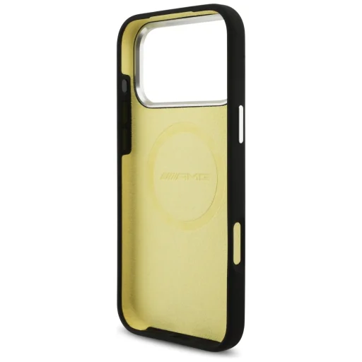 iPhone 17 Pro Max AMG Szilikon Nagyméretű Rombuszok MagSafe tok Fekete tok - 7