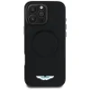 iPhone 16 Pro Max Aston Martin HC FW Logo MagSafe fekete tok - 3
