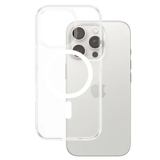 iPhone 16 Pro PanzerGlass HardCase tok 6.3" fehér MagSafe 1292 - 2