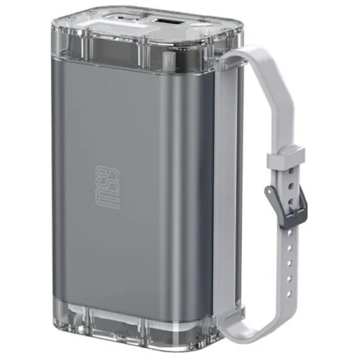 4smarts Lucid Air 26800mAh 65W powerbank szürke - 1