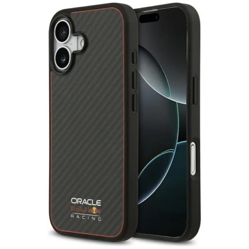 iPhone 17 Red Bull Kevlar Logó Matt MagSafe tok fekete - 1