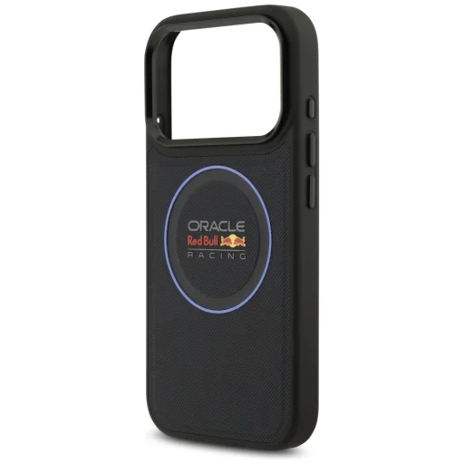 iPhone 17 Pro Red Bull Meshed Kék Gyűrű & Fém Gombok MagSafe tok - 6